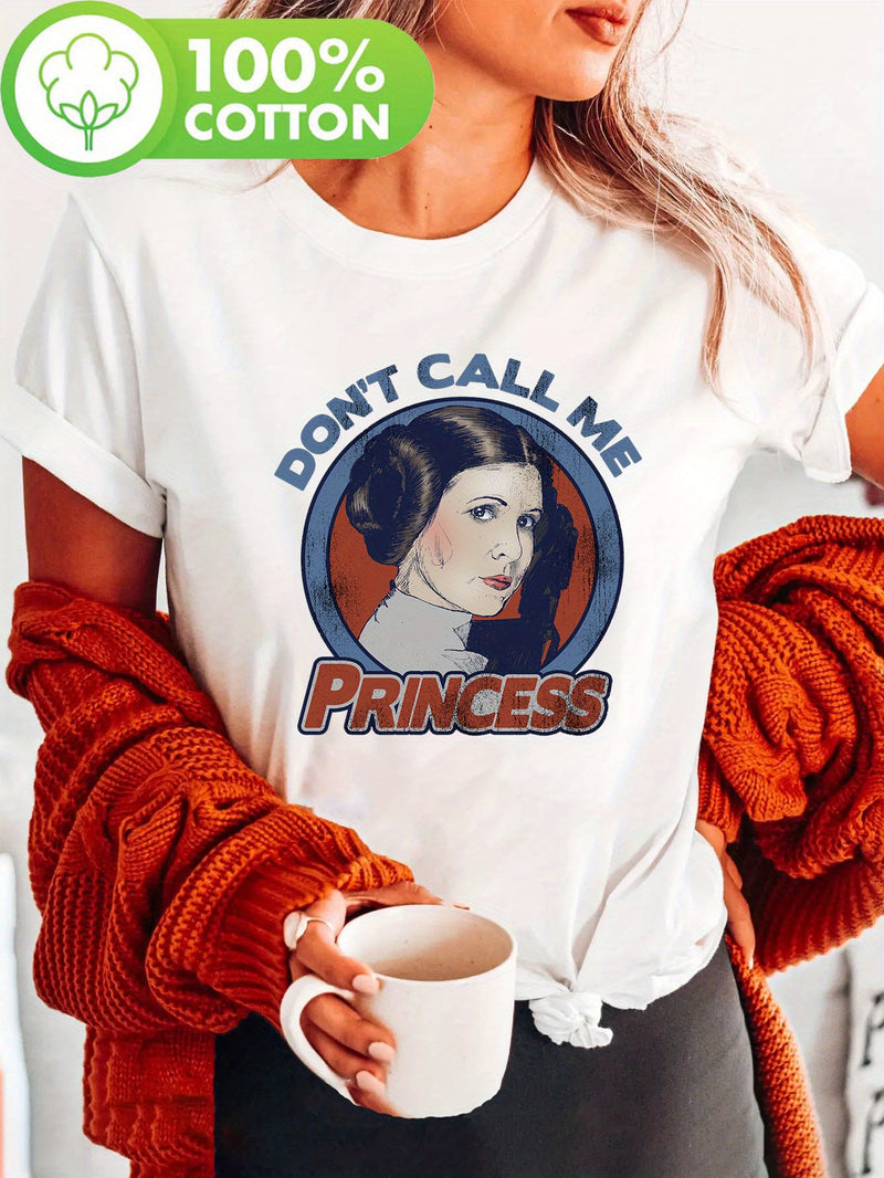 Women’s T-shirt, Short Sleeve Crew Neck Casual.