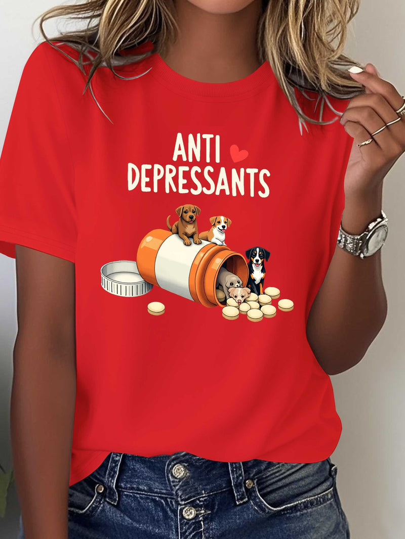 Women’s Casual Short Sleeve T-Shirt.