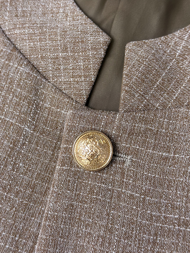 Two-Piece Men's Chinese-Style Suit Set.