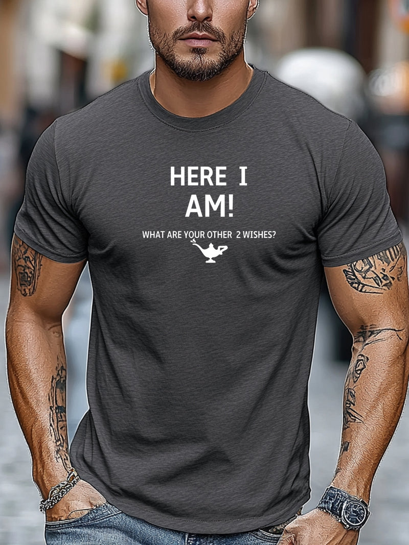 Men's Funny Short-Sleeve T-Shirt.