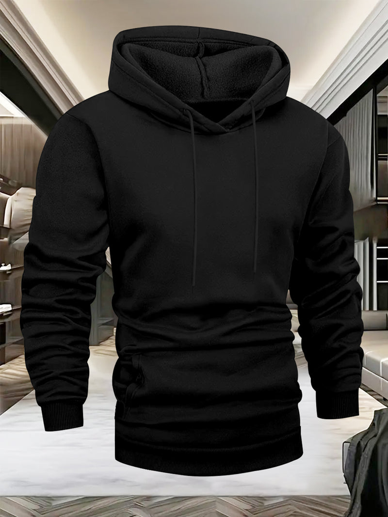 Men's Fashion Pullover Hooded Sweatshirt.