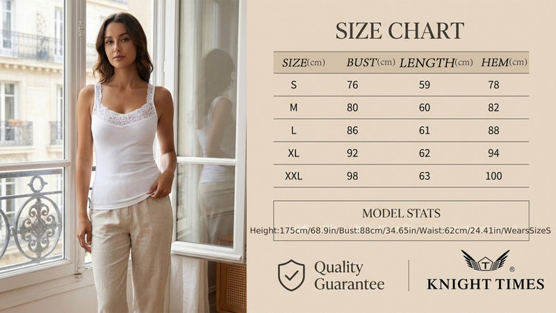 3-Pack Knight Times Women's Wide-Strap Tank Top.