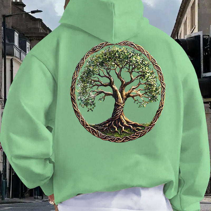 Men's Hooded Sweatshirt.