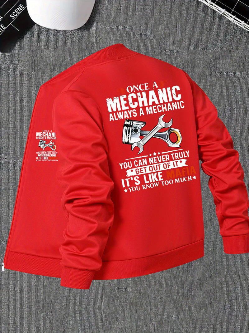 American Casual Stand-up Collar Sweatshirt Jacket for Men, Spring/autumn.