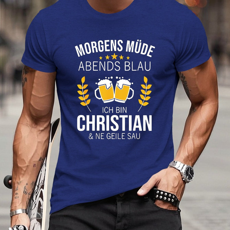 Men's Short Sleeve T-Shirt for Summer.