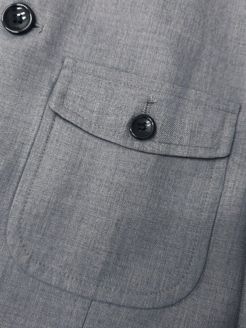 2pcs Men's Chinese Suit Set - Cheongsam + Formal Pants.