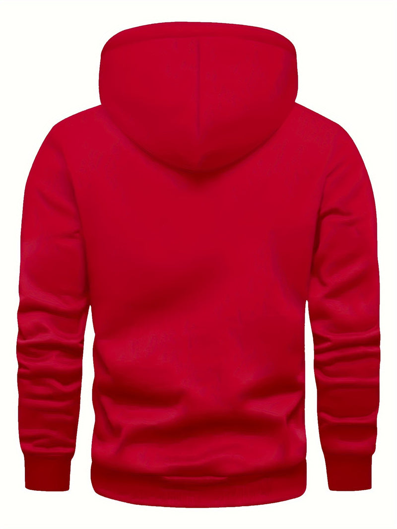 Men's Casual And Versatile Hooded Sweatshirt.