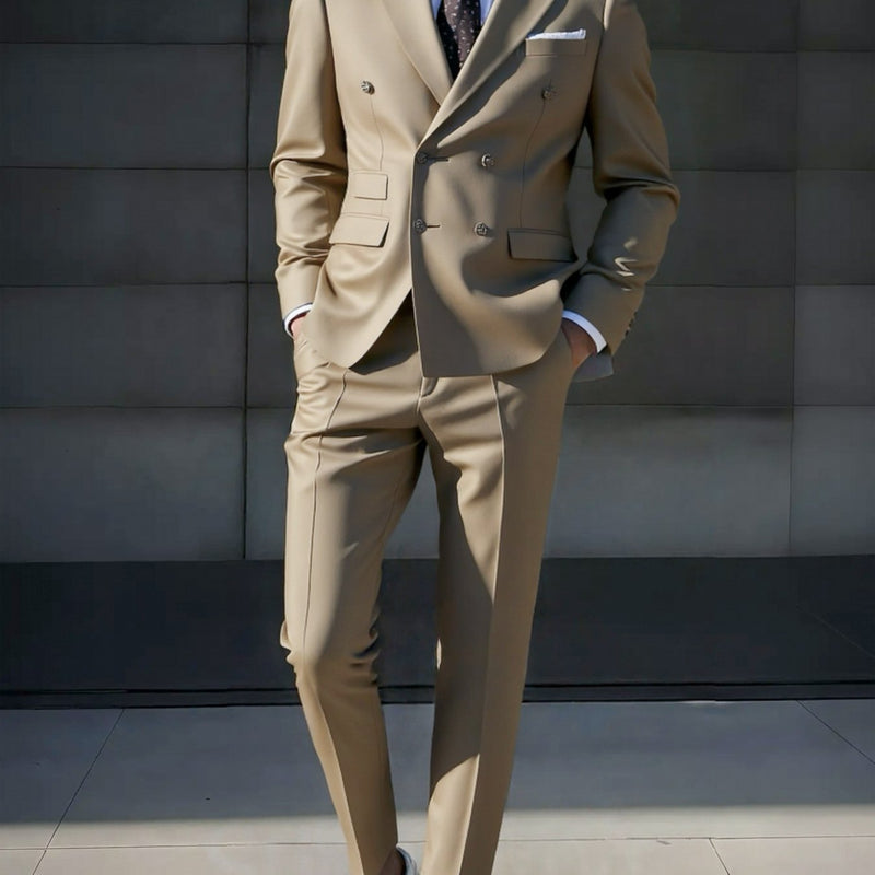 Two-Piece Men's Suit Set, Ideal for Business, Parties, And Formal Events.