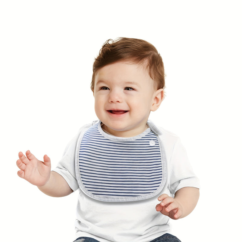 5pcs Super Soft & Absorbent Baby Bandana Drool Bibs.