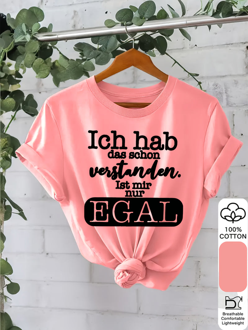 Women's Graphic Print T-Shirt.