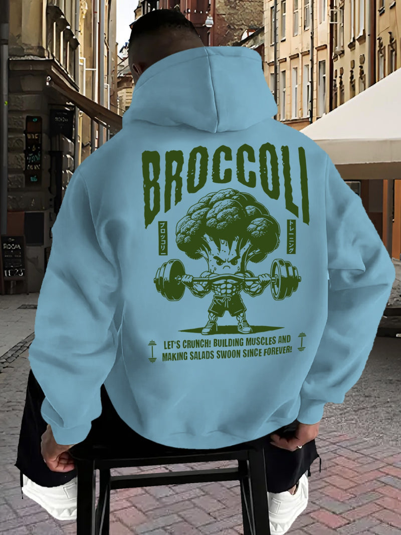 Men's Hooded Sweatshirt.