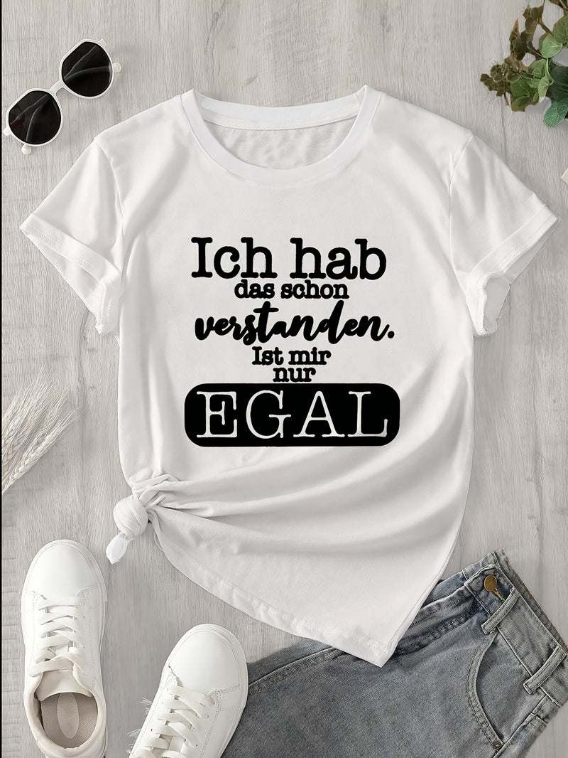 Women's Graphic Print T-Shirt.