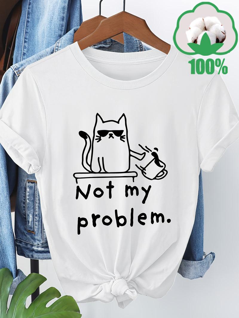 Women’s Short-Sleeve Round Neck T-Shirt.