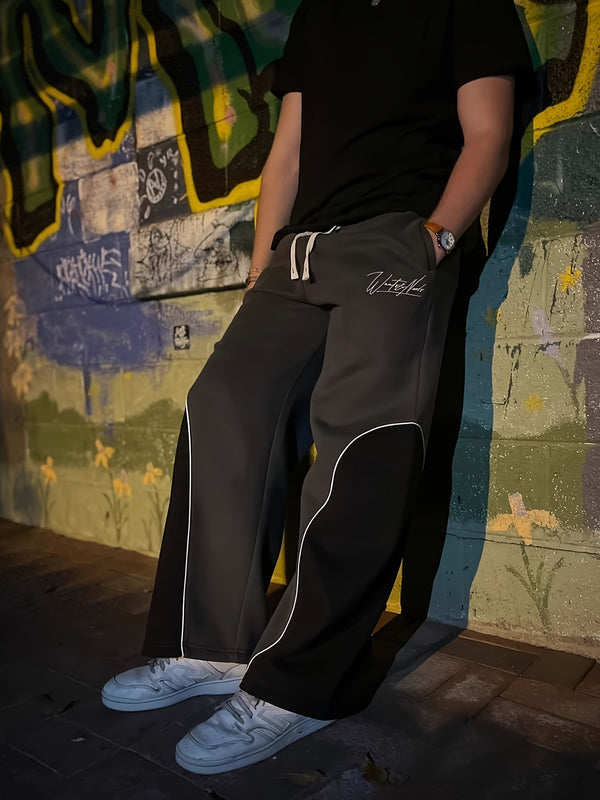 Men's & Women's Y2K Streetwear Oversized Straight-Leg Jeans-Style.