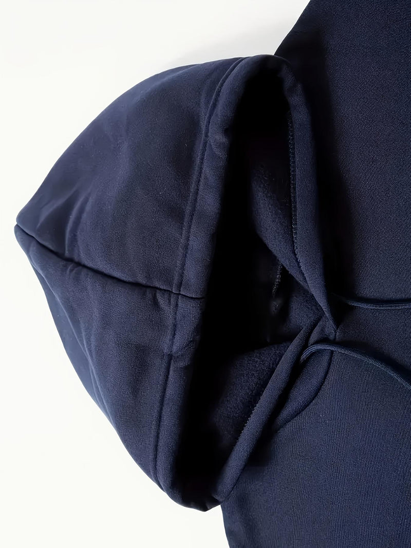 Autumn/Winter Men's -Lined Thick Hooded Sweatshirt and Jogger.