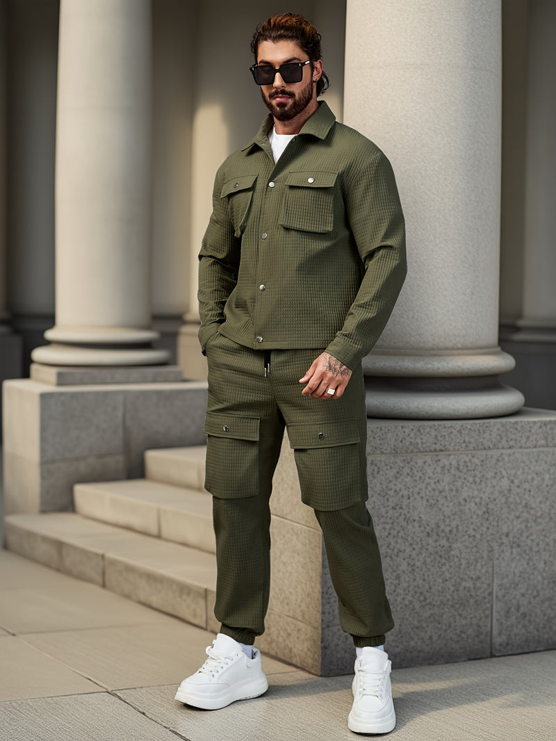 Fashionable and Comfortable Men's Casual 2pcs Set.