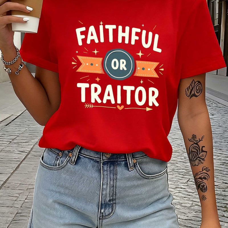 Women's Pure Retro Banner T-Shirt.