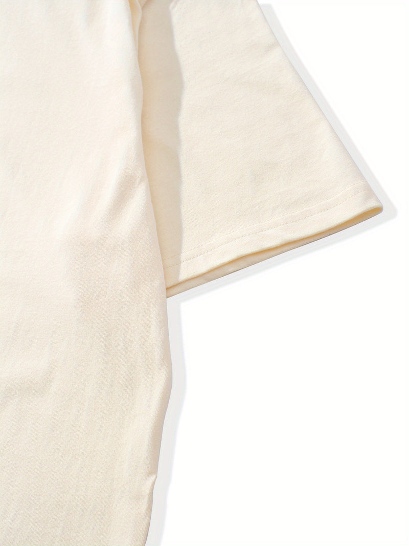 Men's Fashion Short Sleeve Print T-Shirt.