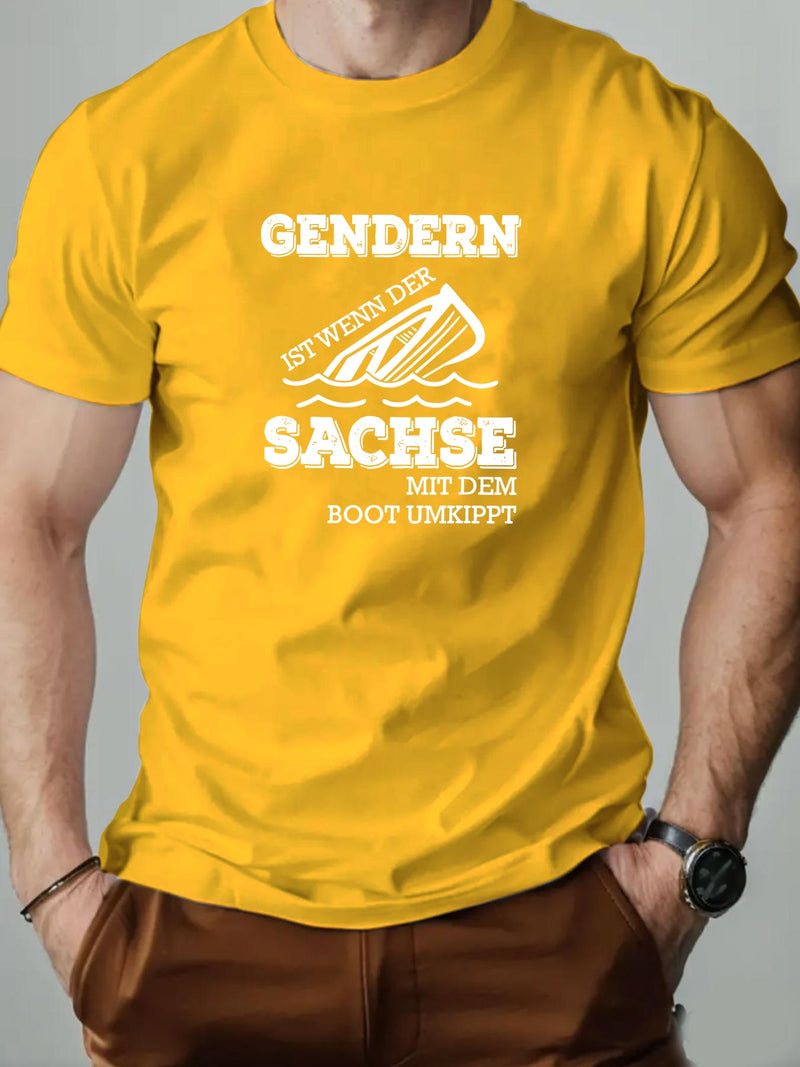 Men's Casual Short-Sleeve T-Shirt.