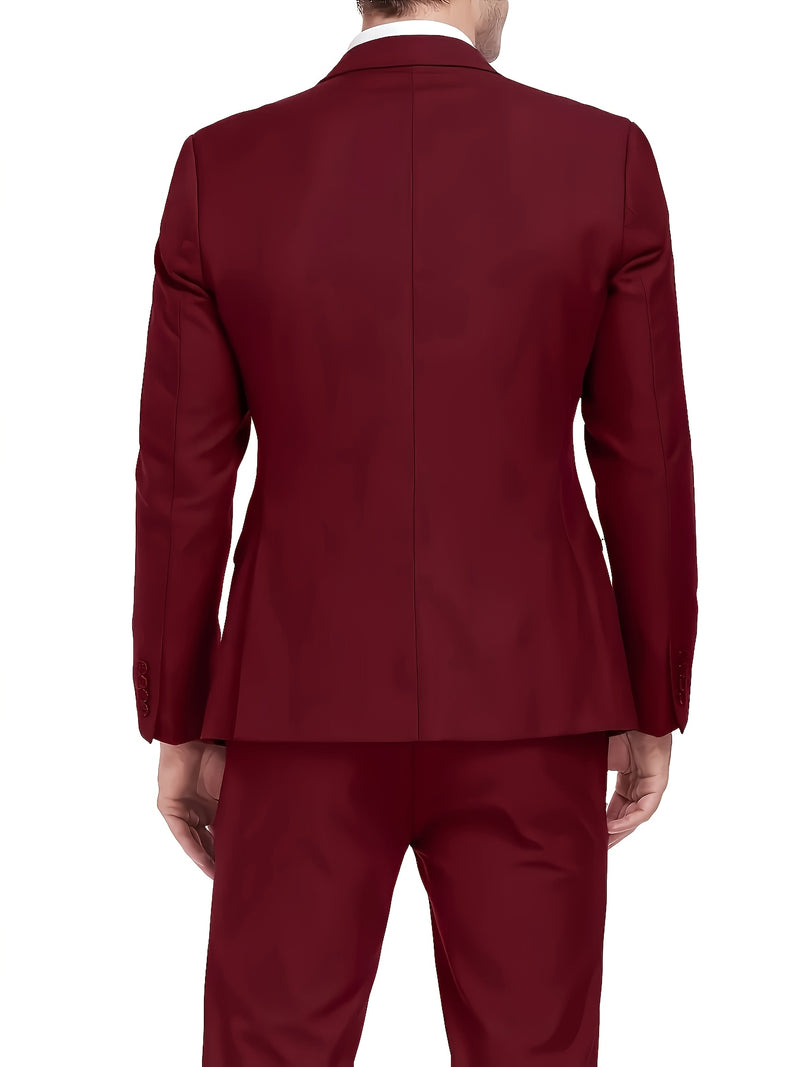 Men's Two-Piece Suit Set, Including Jacket and Trousers.