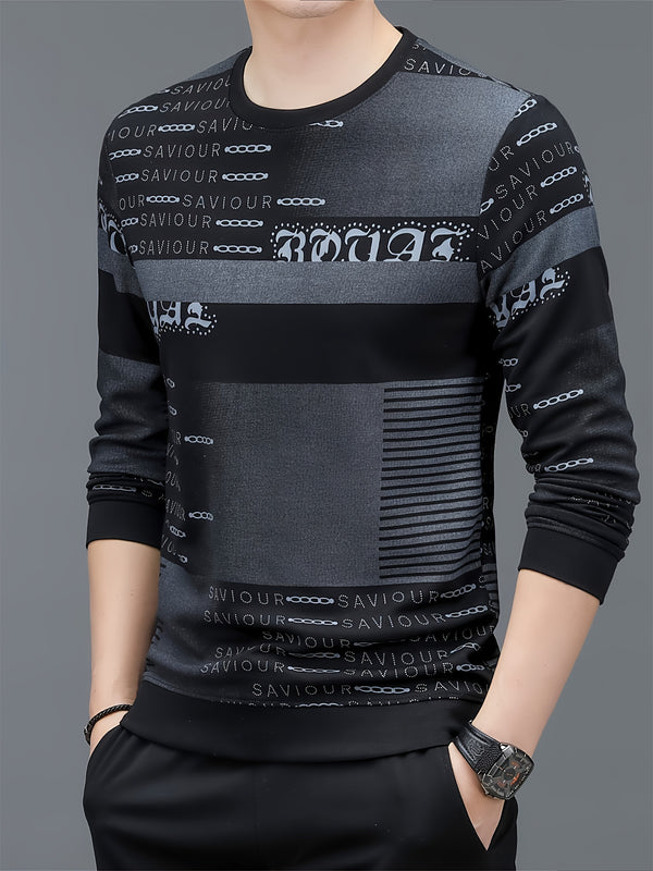 Men's Long-Sleeve Versatile Fashion.