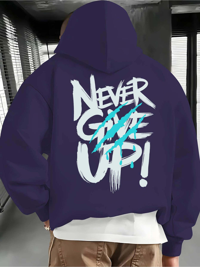 Men's Hooded Fleece  Sweatshirt.