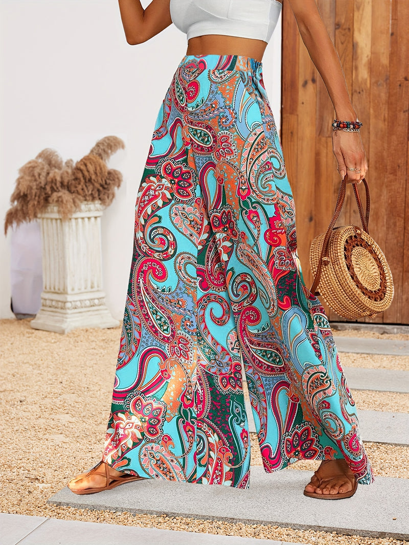 Women's Spring And Summer Beach Vacation Style High-Waisted Lightweight.