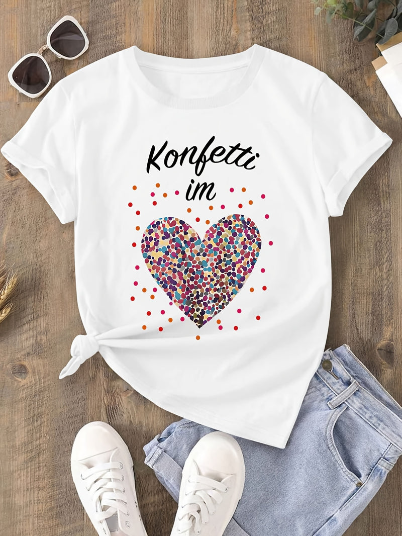 Women’s Casual Short Sleeve T-Shirt.