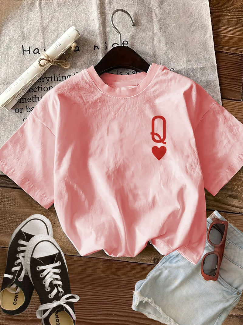 Women's Top with Double-Sided Print.