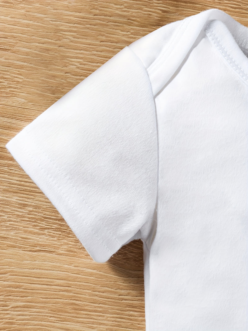 Boys "The Prince Has Arrived" Crown & Sneakers Print.