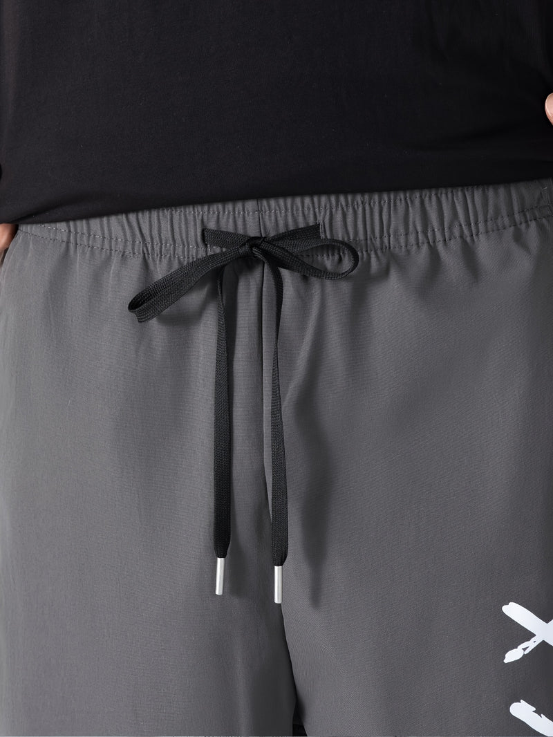 3pcs Men's Heavy-Duty Work Pants.