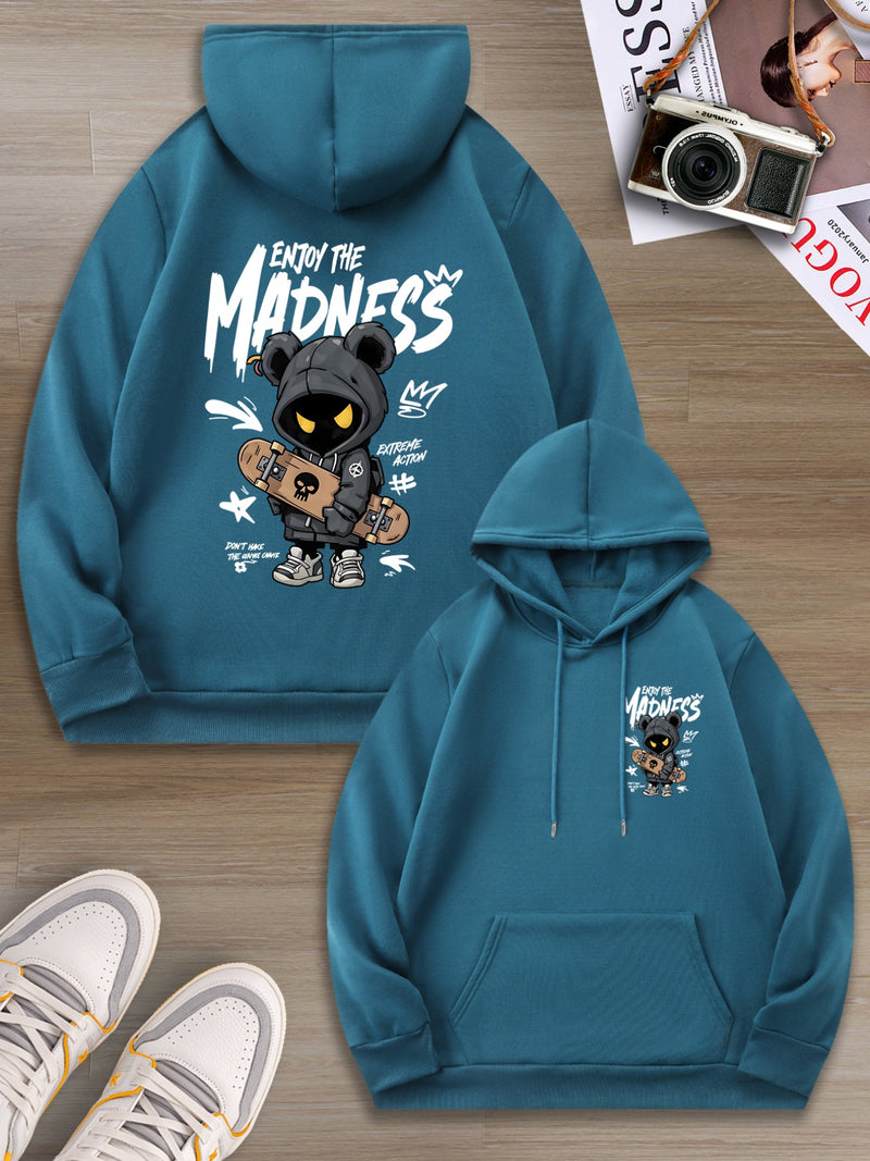 Men's Hooded Sweatshirt.