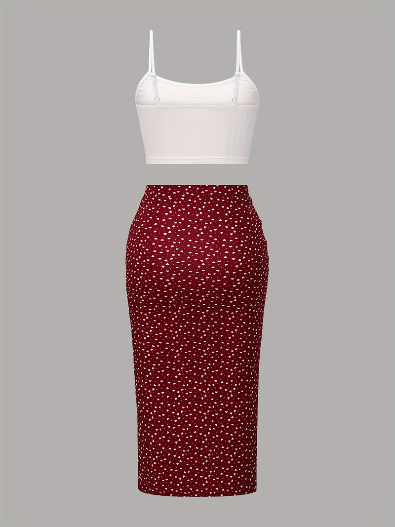 Cross-border New Women's Two-Piece Set.