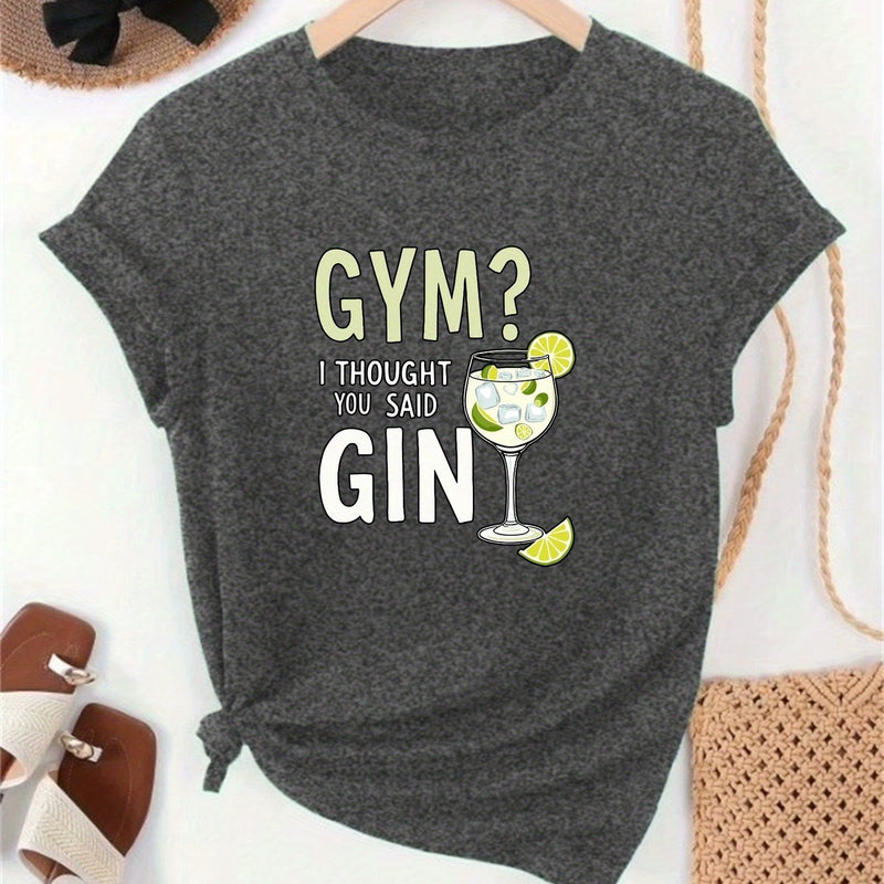 Women's Summer Casual Crew Neck Short Sleeve.