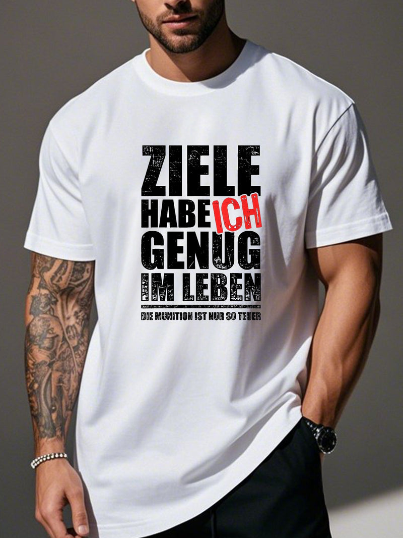 Men's T-Shirt with Funny German Humor.