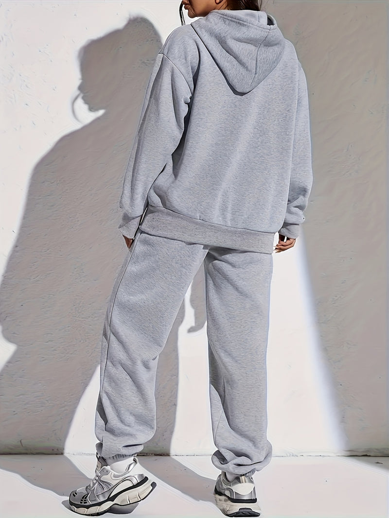 Women's Casual Long-Sleeve Hoodie.