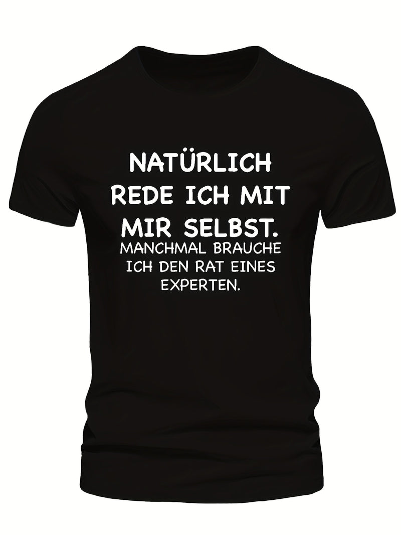 Men’s Humorous German Phrase Short Sleeve Tee.