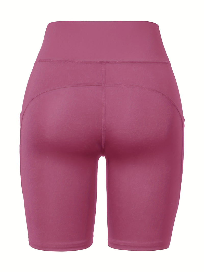 4-Pack Women’s Athletic Shorts, Fashion Yoga Shorts.