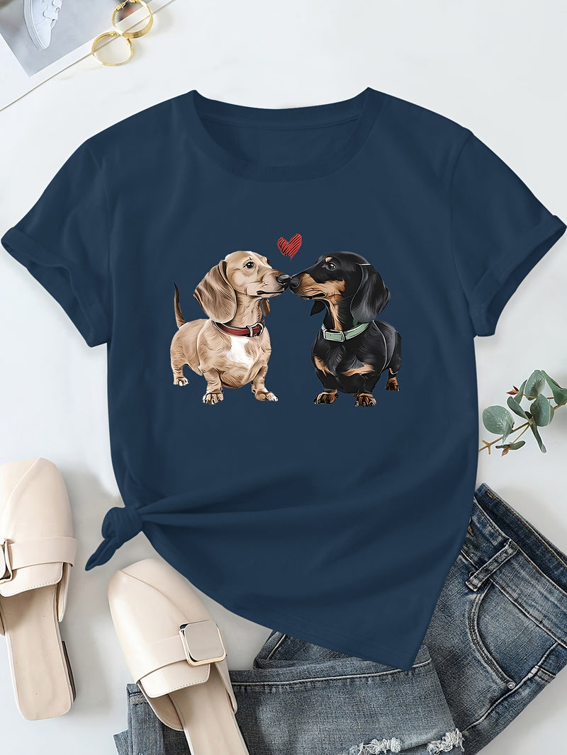 Women’s Casual Short Sleeve T-Shirt.