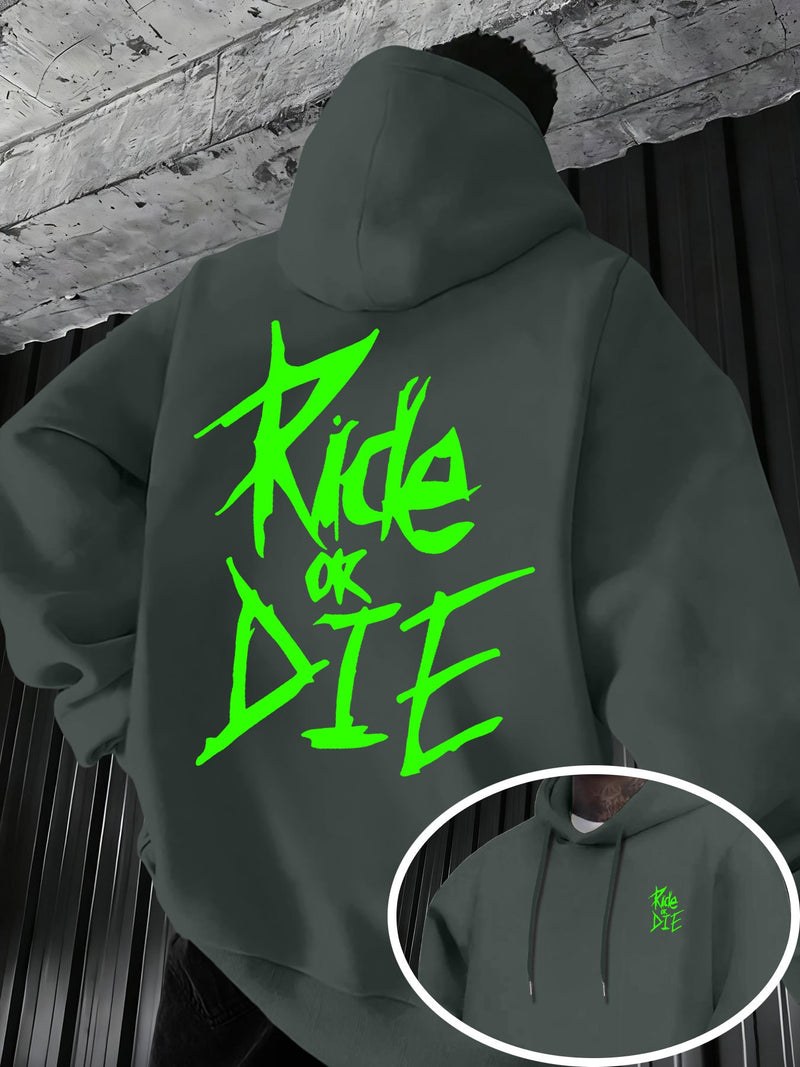 Men's Hooded Sweatshirt.