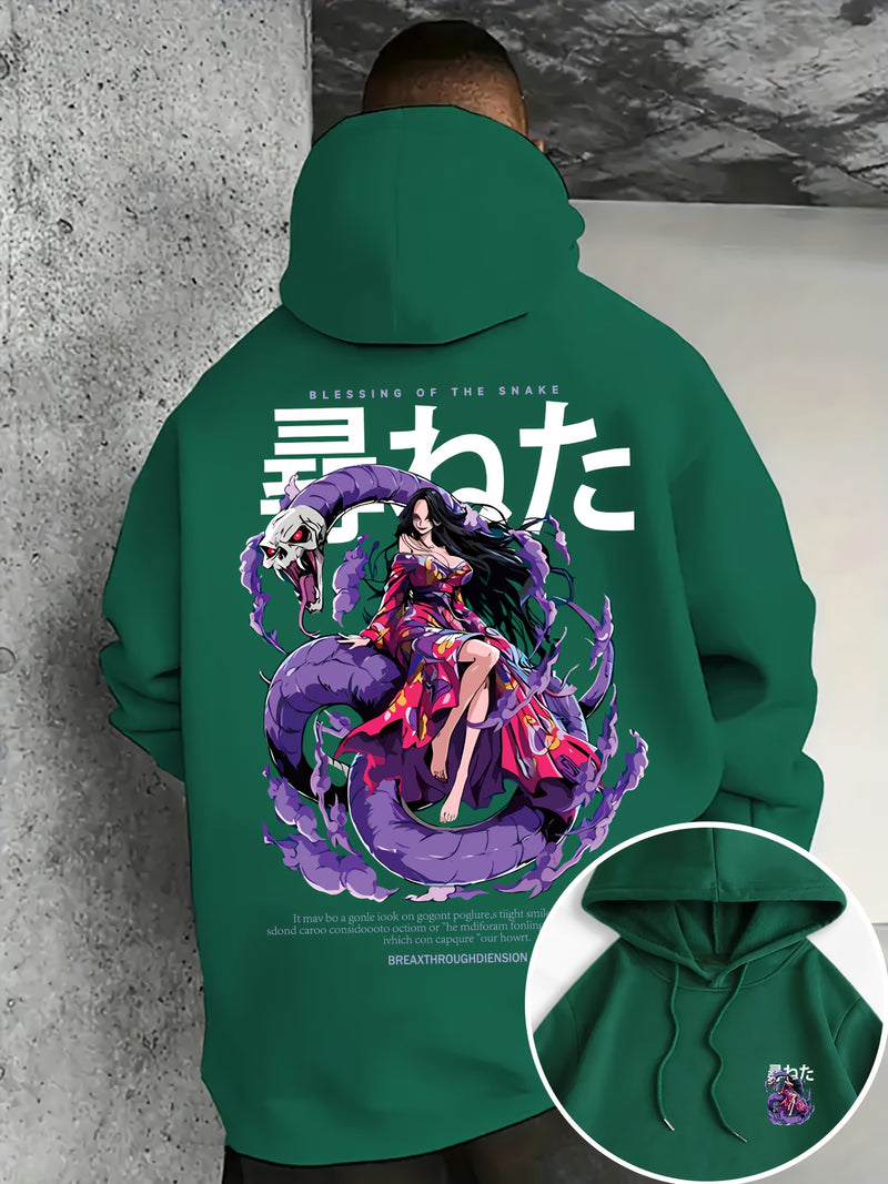 Men's Fashion Printed Hoodie Sweatshirt.