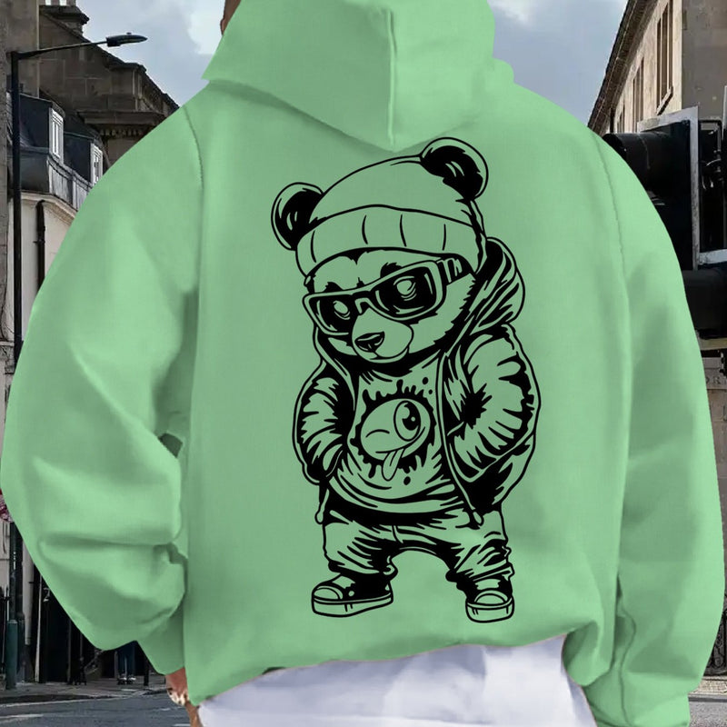 Men's Casual Hooded Sweatshirt.