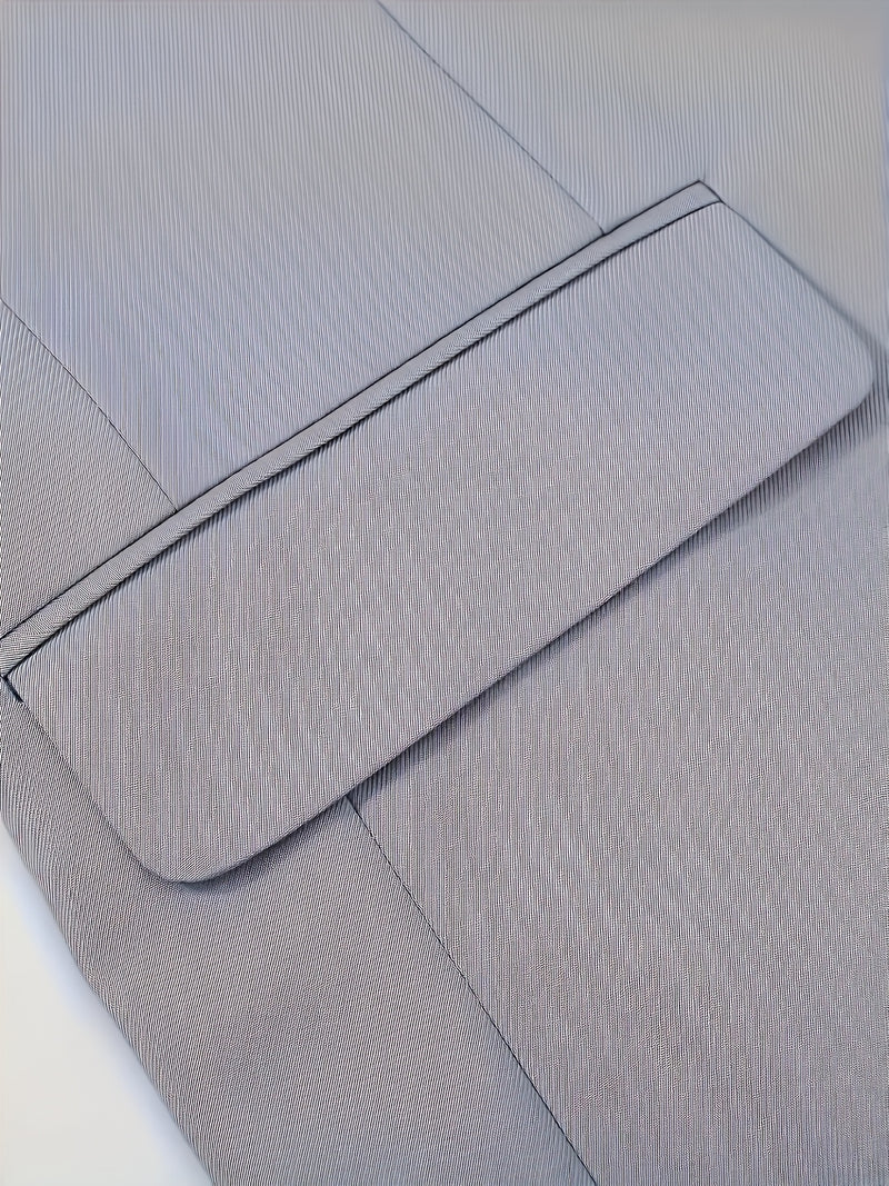 Men's Business Solid Color Classic Elegant Two-Piece Suit.