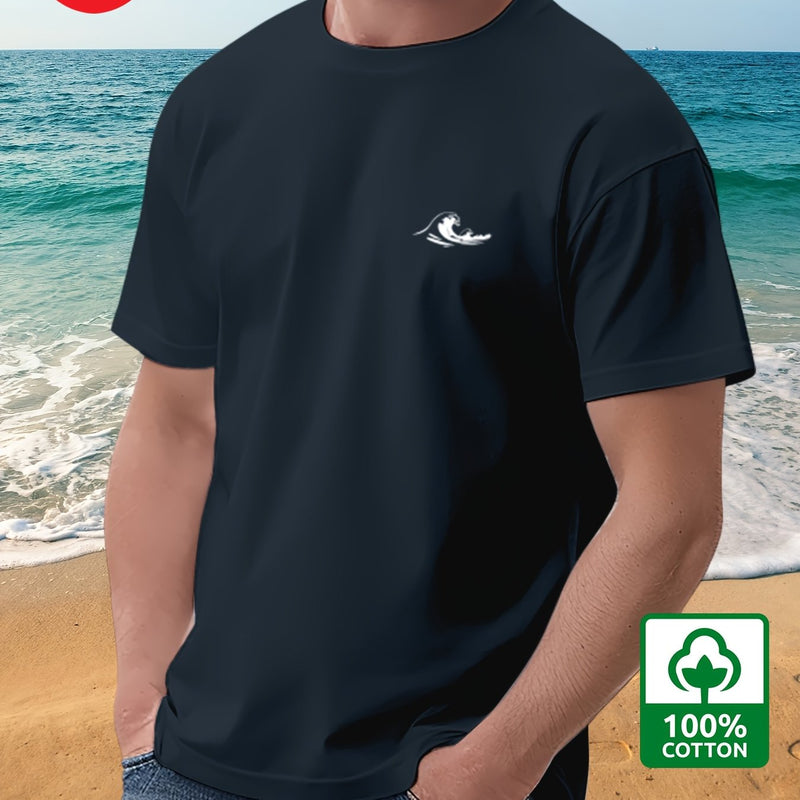 Men's Short Sleeve Printed T-Shirt.