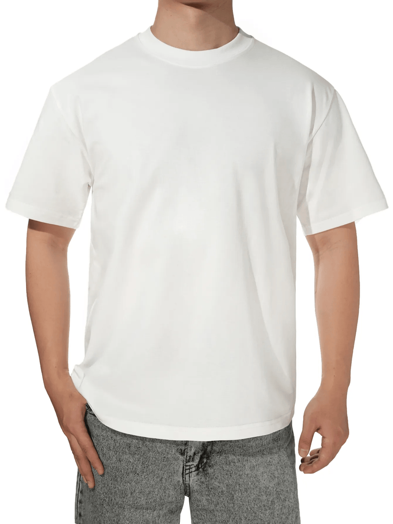 Men'S Casual Crew Neck T-Shirt.