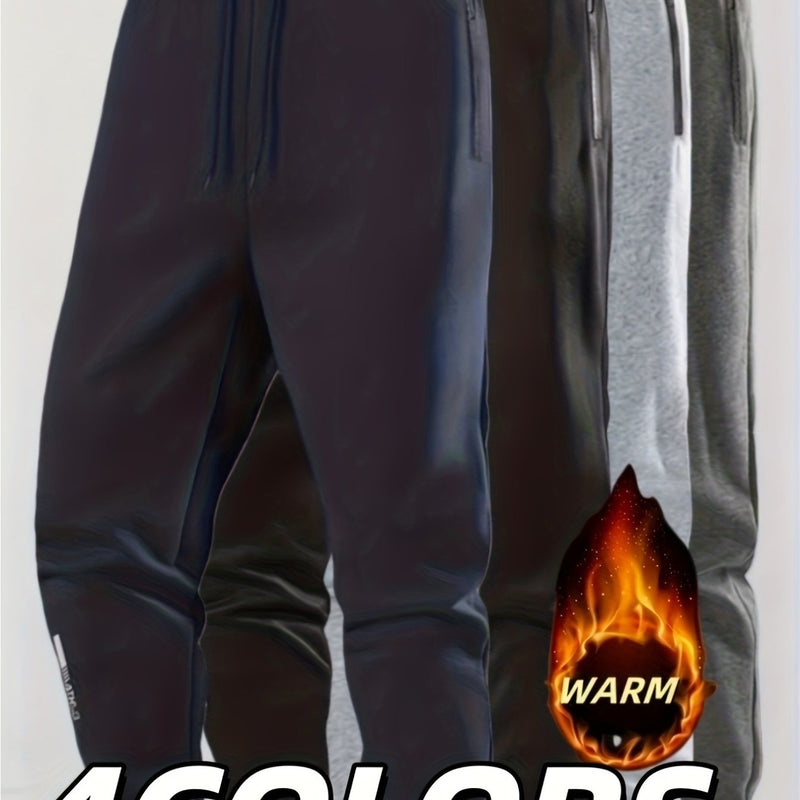 One-Piece Men's Casual Mid-Rise Joggers 4 Colors Available.