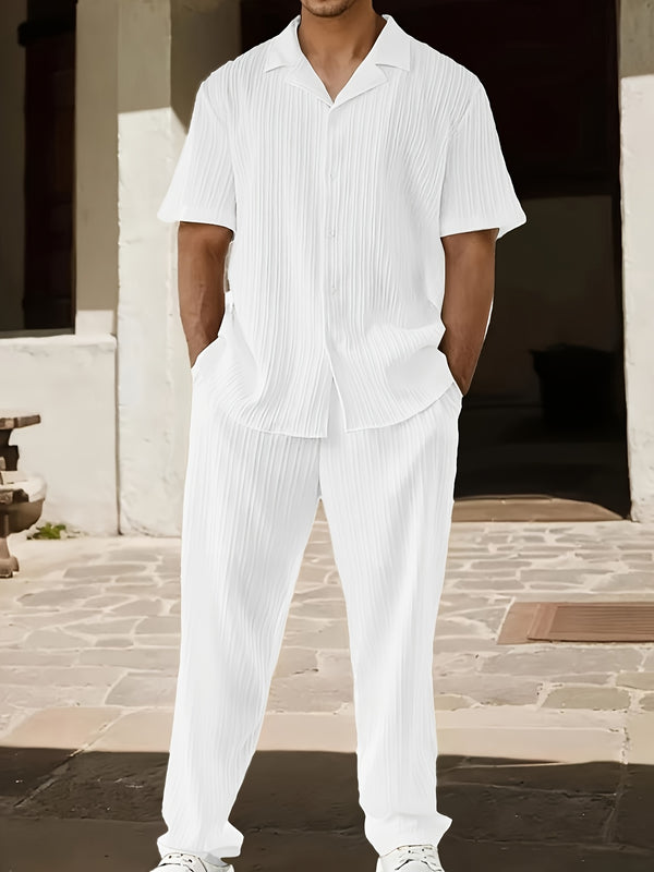 Men's Sportswear Set Featuring a Easy.