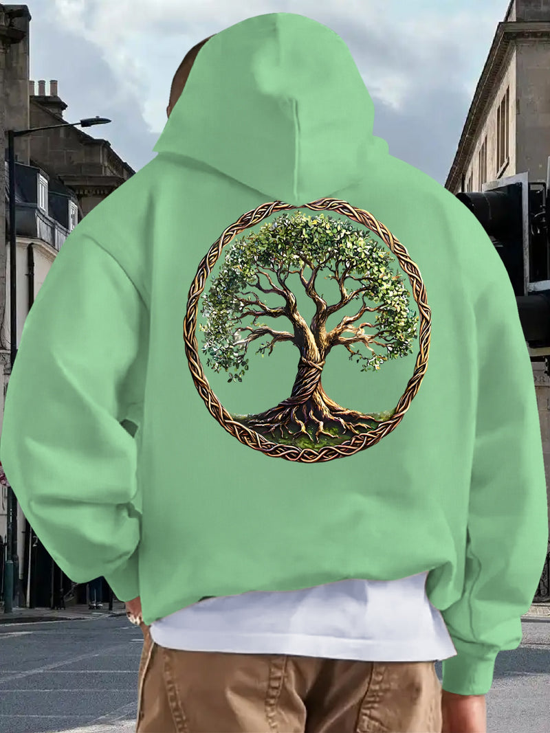 Men's Hooded Sweatshirt.