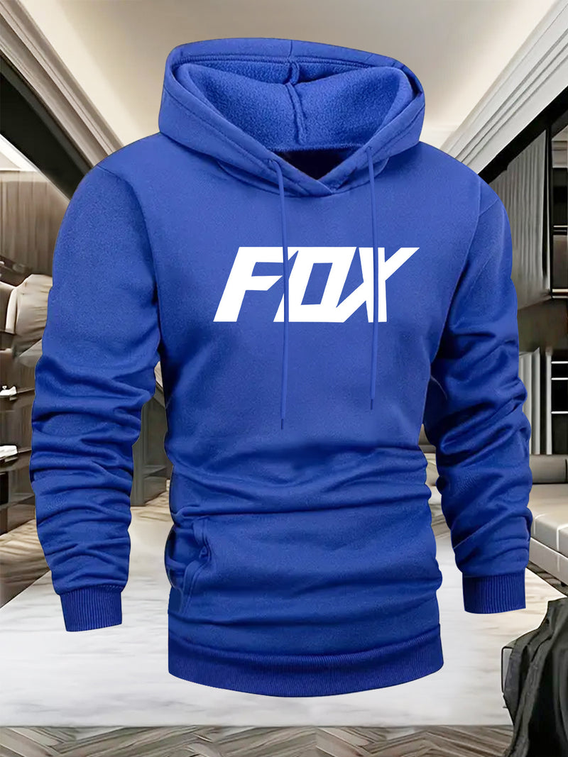 Men's Hooded Sweatshirt.