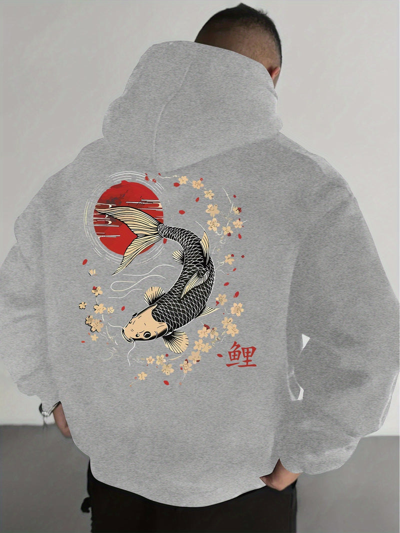 Men's Hooded Sweatshirt Fashionable.